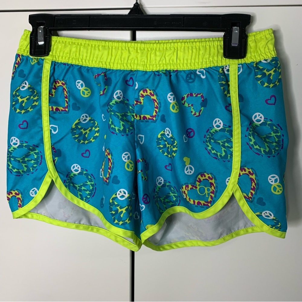 Girl’s OP Heart Peace Swim Board Shorts